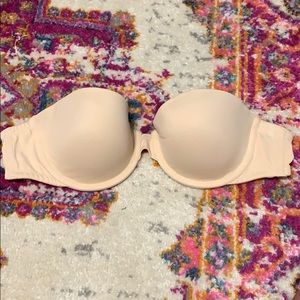 Strapless bra